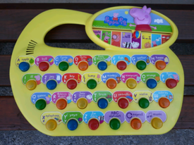 peppa pig activity toy